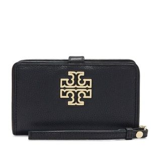 Tory Burch Britten Cell/ Wallet Clutch Wristlet